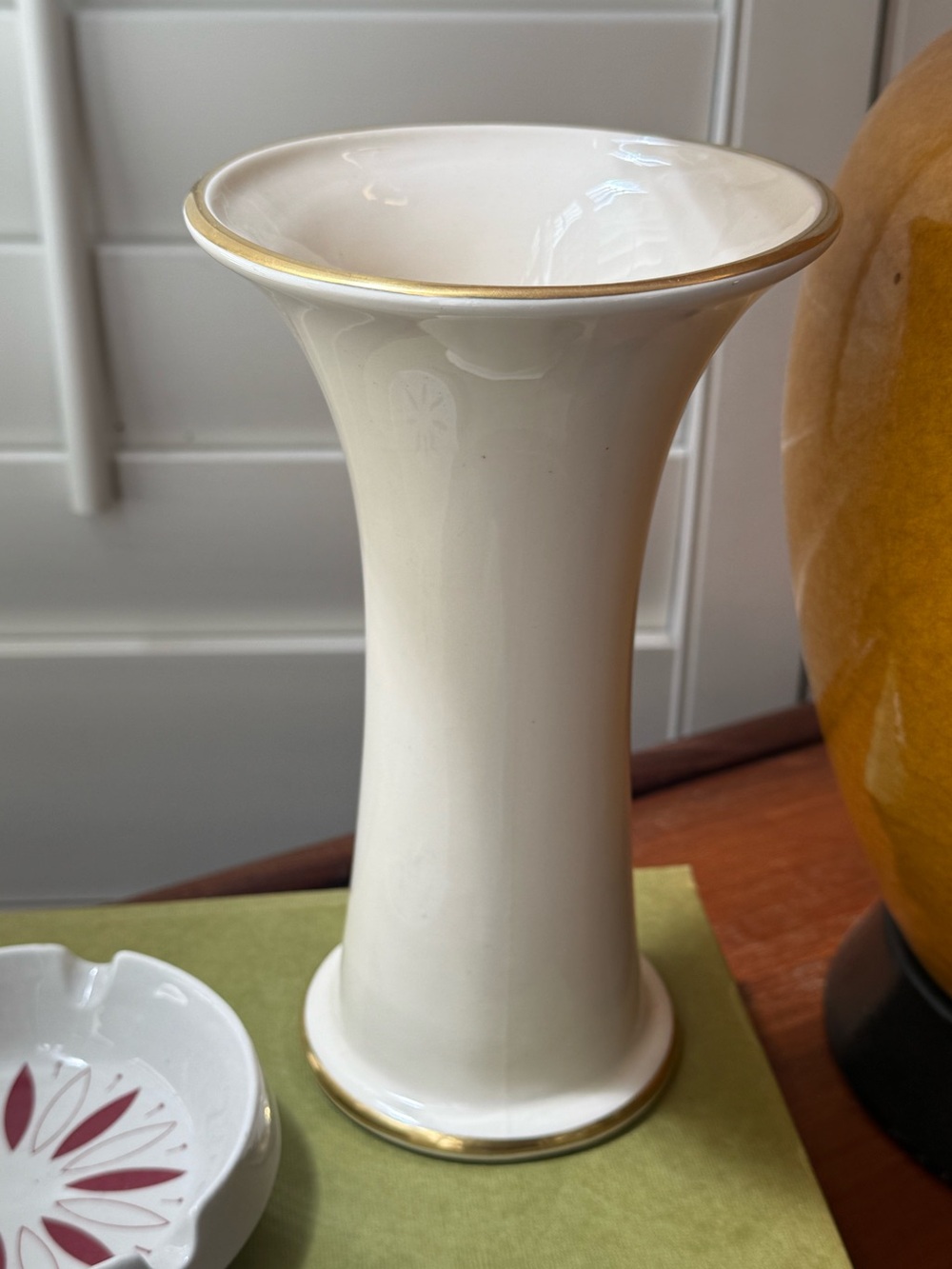 Mason’s England Vintage "Ivory" Vase, 6"